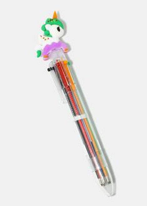 Crystal - Winged Unicorn Multi-Color Pen