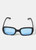 Fancy Glasses - Black Frame Blue Sunglasses