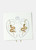 Melody - Snake Climber Earring - Gold 