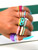 Melody -Sea Colorful Beaded Rings (17 Rings)