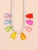 Melody - Pearl Beaded Gummy Bear Necklace 