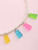 Melody - Beads  Necklace with Gummy Bears 