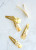 Fashion Jewelry - Large 12 Piece Gold Snap Clips