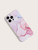 Fancy Cases - Marble Purple and Pink Case - Iphone X/XS