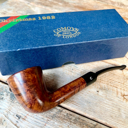 Comoy's Christmas 1982 Smooth (705) Made in London England Estate Pipe - Restored!