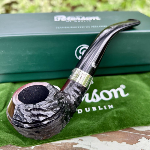 Peterson Jekyll & Hyde Bent Rhodesian (999) Tobacco Pipe - New