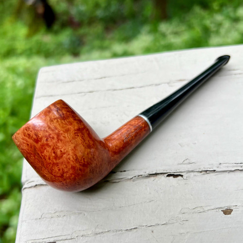 UNSMOKED NOS  Imported Briar (Grabow) Straight Smooth Billiard Ajustomatic Briar Estate Pipe