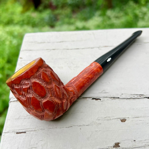 UNSMOKED KBB  1930s to 40s Yello-Bole Premier Briar  Estate Pipe - NOS