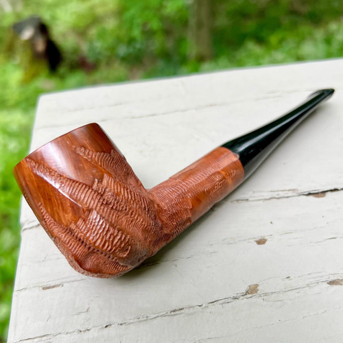 NOS UNSMOKED  Custombilt  Billiard Chunky Imported Briar Estate Pipe