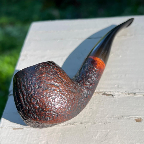 Irregular Sandblasted Made in Denmark  Briar Estate Pipe - Restored!