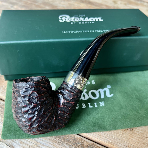 Peterson Donegal Rocky (304) Oom Paul Fishtail Pipe - NEW