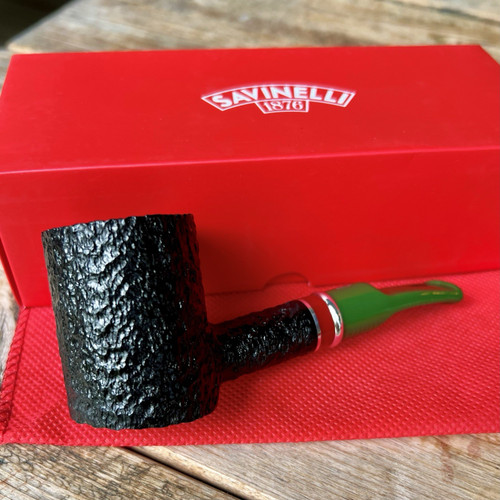 Savinelli Saint Nicholas 2025 Poker Christmas (311 KS) 6mm Filter Pipe - New Savinelli Saint Nicholas 2025 Poker Christmas (311 KS) 6mm Filter Pipe - New
