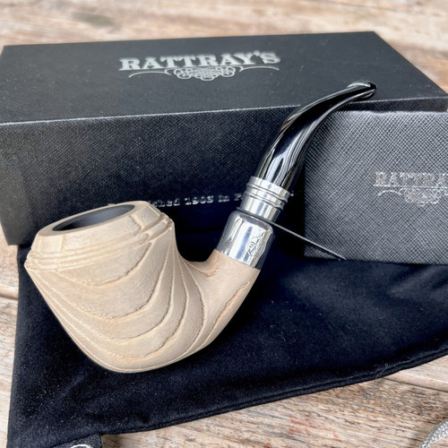 Rattray's Sanctuary 'G' Sandblasted Natural Graphite Lined (15) 9mm Filter Pipe