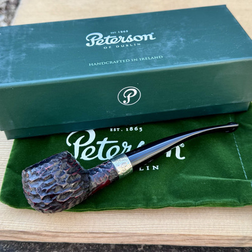 Peterson Donegal Rocky Rusticated Prince (406) Fishtail Pipe