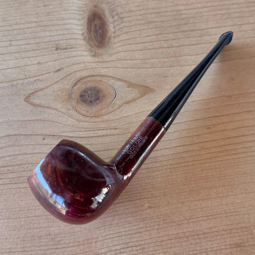 NOS UNSMOKED Real Briar Smooth Goldie Made in France Estate Pipe