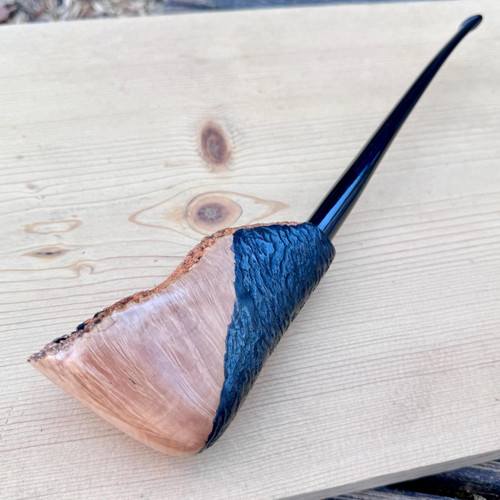 German Hand Made Hanseatic Churchwarden Plateaux Freehand Briar Tobacco Pipe  - NEW