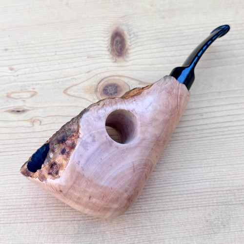 German Hand Made Hanseatic Plateaux Freehand Briar Tobacco Pipe 9mm Filter - NEW