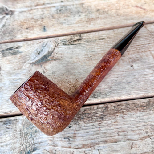 Charatan's Make Lane Era London(402)Rusticated Canadian Briar Estate Pipe Light Use - Restored!