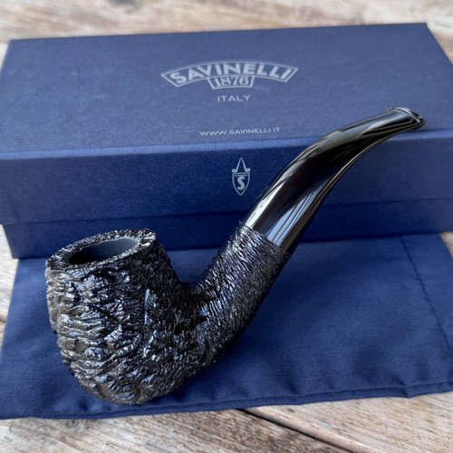 Savinelli 150th Anniversary Capri Bent Billiard (616 KS) Pipe - New