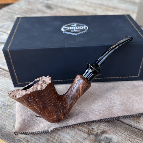 Chacom Fleur Sandblast Freehand Tobacco Pipe France - New