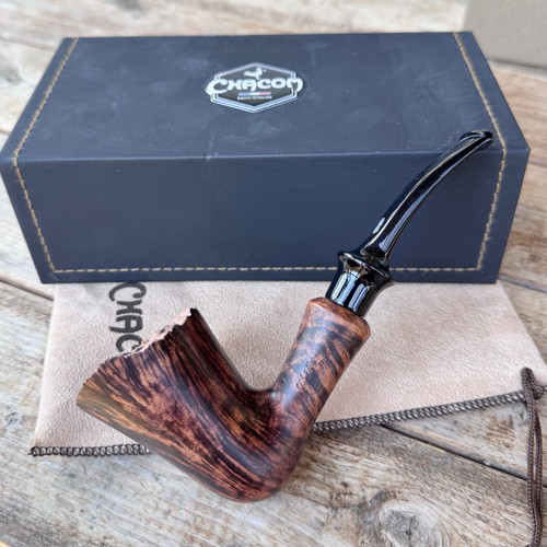 Chacom Fleur Contrast Freehand Tobacco Pipe France - New