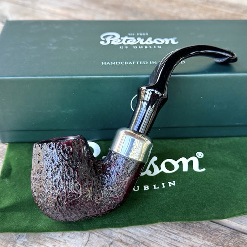 d P-LIP Peterson System Standard Sandblasted Bent Billiard (314) P-Lip Pipe New