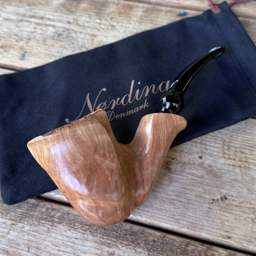 Erik Nording Virgin Grain #1 Freehand Briar Pipe Made Denmark