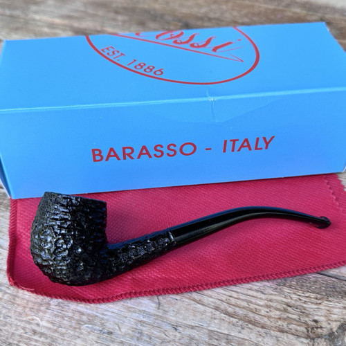 Rossi Piccolo Bent Billiard (8601) Pipe by Savinelli  - NEW