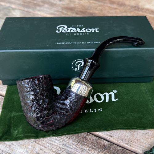Peterson System Standard Rusticated (309) P-Lip Tobacco Pipe New