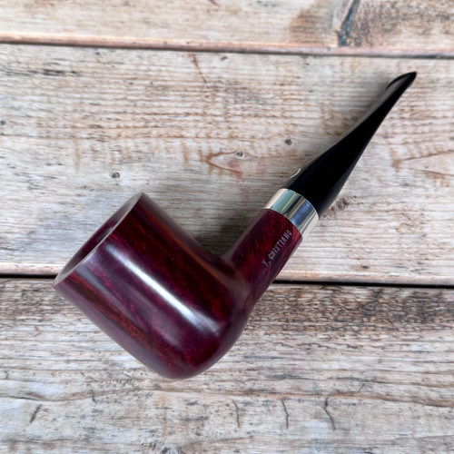 UNSMOKED T. Christiano Metamorphosi Smooth 9mm Filter Sitter Briar Estate Pipe - Restored!