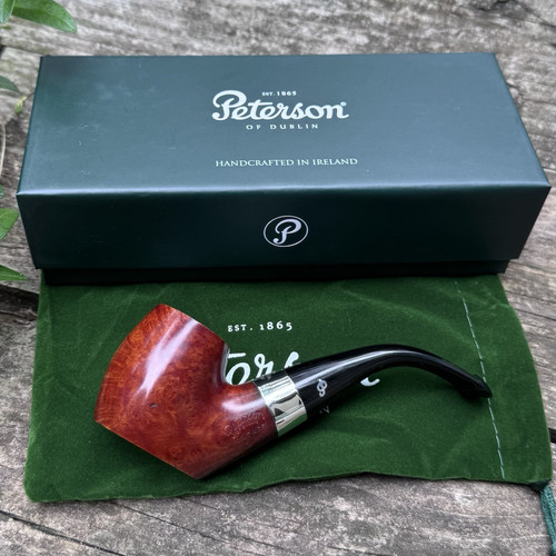 Peterson Kildare Silver Mounted (304) P-LipPipe - New