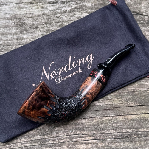 Erik Nording Extra Coffee #3 Freehand Made in Denmark Briar Tobacco Pipe - NEW