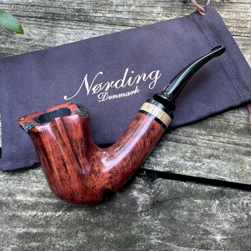 Eric Nording Extra #2 Freehand Handmade in Denmark Briar Pipe - NEW