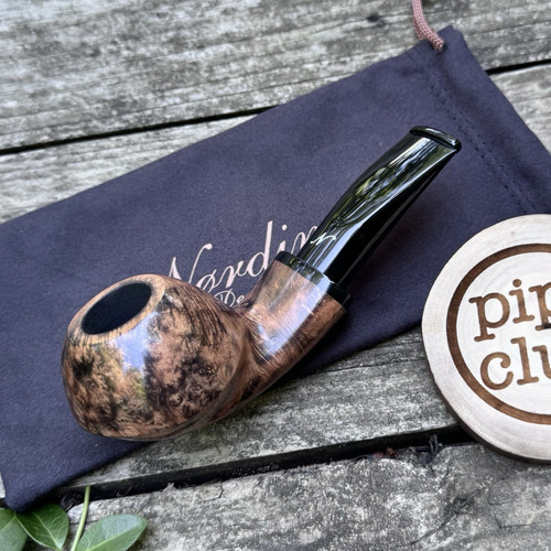 Erik Nording Smooth Author B Freehand Handmade in Denmark Briar Tobacco Pipe New
