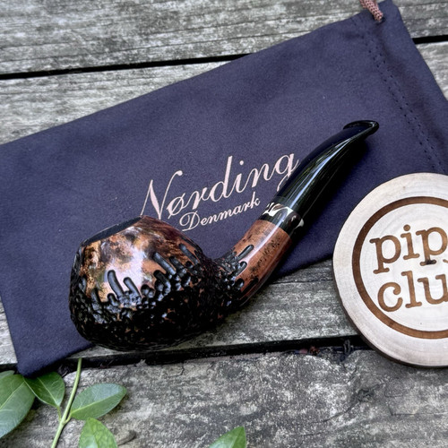 Erik Nording Nose Warmer #2-1 Denmark Briar Tobacco Pipe New