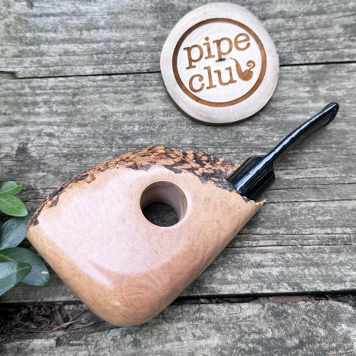 German Hand Made Hanseatic Plateaux Freehand Briar Tobacco Pipe 9mm Filter - NEW