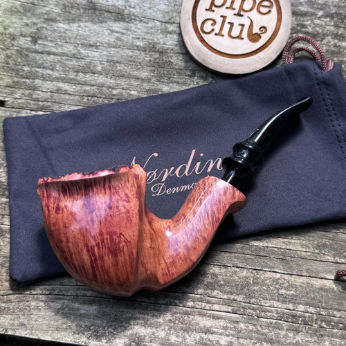 Erik Nording Red Grain #1 Freehand Briar Pipe Made Denmark NEW