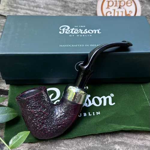 Peterson System Standard Sandblasted (309) P-Lip Tobacco Pipe New