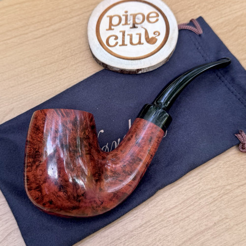 Erik Nording Giant Classic A Freehand Handmade in Denmark Briar Tobacco Pipe New