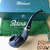 Peterson Emerald Rusticated Bent Rhodesian (999) P-Lip Tobacco Pipe - New