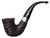 Peterson Sherlock Holmes Rusticated Original Bent P-Lip Tobacco Pipe - New