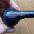 Rossi Piccolo 8105 Black Rusticated Straight Billiard Pipe by Savinelli