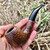 Rossi Sera Rusticated Bent Billiard (8677) 6mm Filter Pipe by Savinelli  - NEW