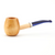 Missouri Meerschaum Imperial Blue Hardwood Pipe with Sapphire Blue Stem
