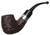 Peterson Donegal Rocky Rusticated Bent Billiard (XL90) Fishtail Pipe - New