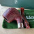 Peterson Irish Harp Sandblasted Bent Brandy (68) Sterling Silver Pipe - New