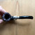 Peterson System Sterling Silver Spigot Rusticated Calabash (305) P-Lip Pipe