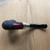 Peterson System Sterling Silver Spigot Rusticated Calabash (305) P-Lip Pipe