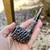Peterson Aran Rusticated Billiard (X105) Fishtail Tobacco Pipe - New
