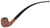 Savinelli Churchwarden BROWN Rusticated (601) Tobacco Pipe - New